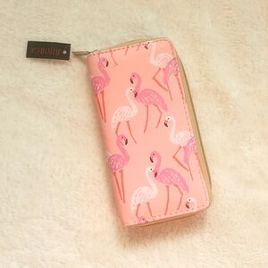 Pink Flamingo Wallet, NWT